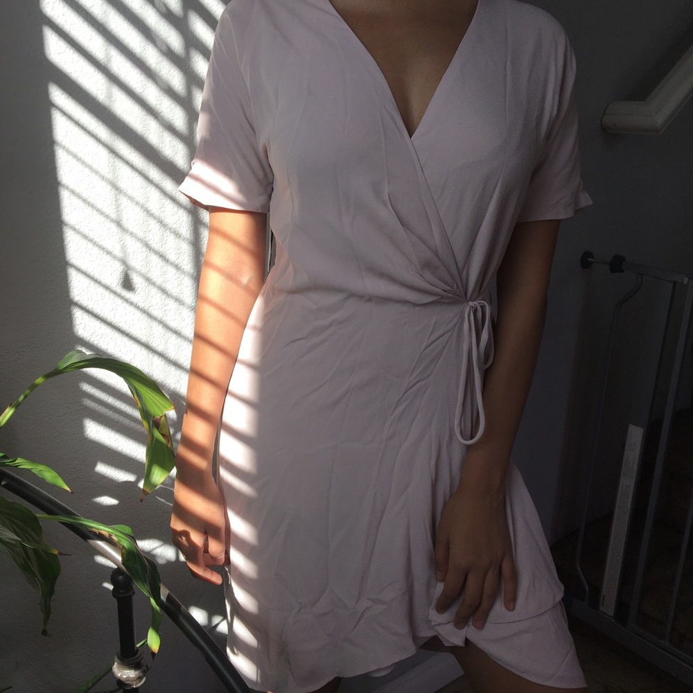 Aritzia wrap dress